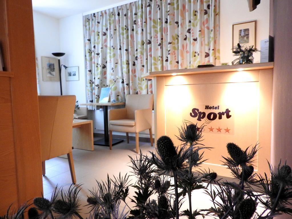 Ski-In/Ski-Out Hotel Sport Saas-Almagell Ngoại thất bức ảnh